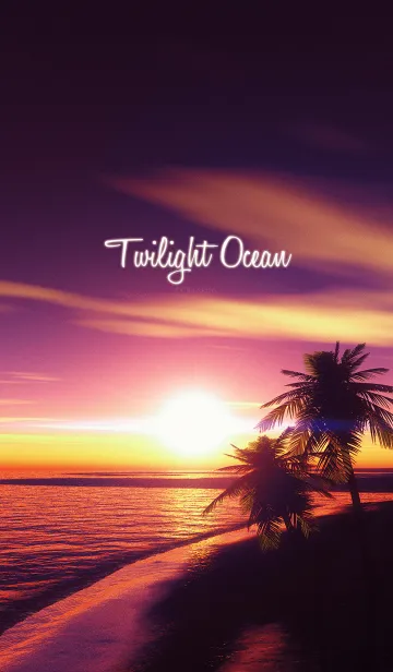 [LINE着せ替え] Twilight Oceanの画像1