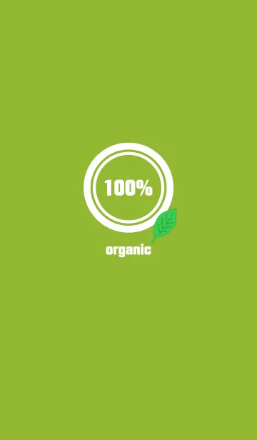 [LINE着せ替え] 100% Organic Theme.の画像1