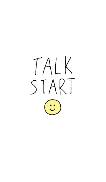 TALK STARTの着せ替えメイン画像