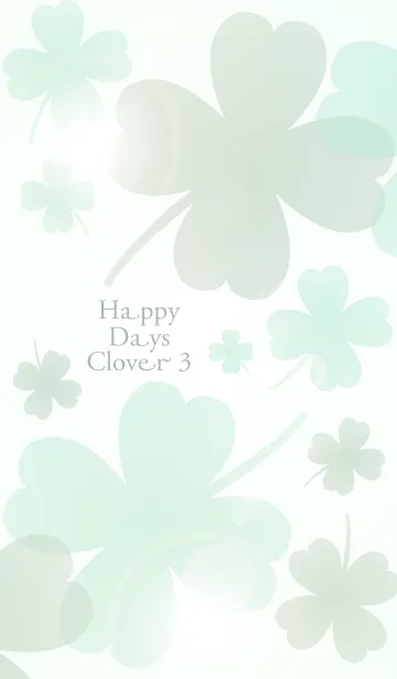 [LINE着せ替え] Happy Days Clover 3の画像1