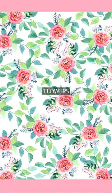 water color flowers_297の着せ替えメイン画像