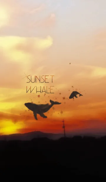 [LINE着せ替え] Sunset Whaleの画像1
