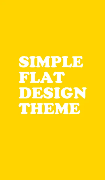 [LINE着せ替え] SIMPLE FLAT DESIGN THEME 2の画像1