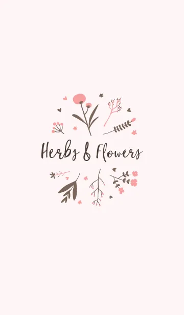 [LINE着せ替え] Herbs and Flowersの画像1