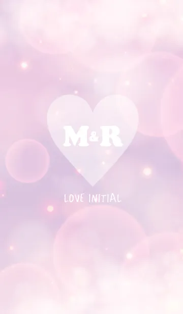 [LINE着せ替え] INITIAL -M＆R- DREAMHEARTの画像1