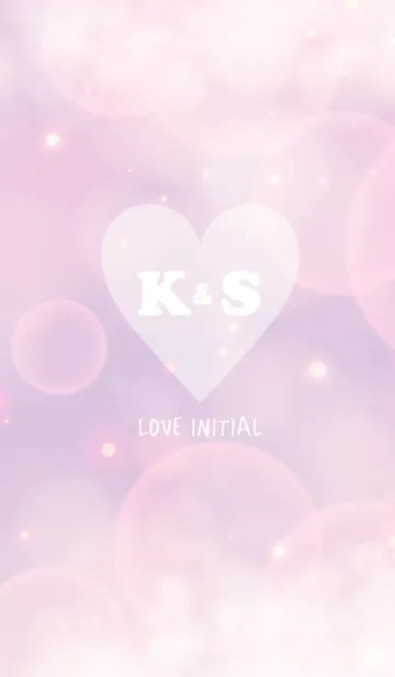 [LINE着せ替え] INITIAL -K＆S- DREAMHEARTの画像1