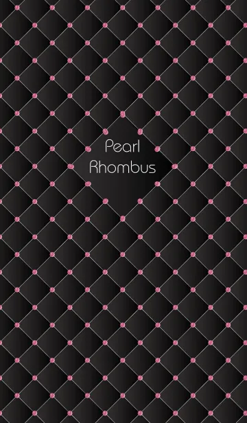PEARL RHOMBUS BLACK ＆ PEACHの着せ替えメイン画像
