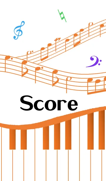 Scoreの着せ替えメイン画像