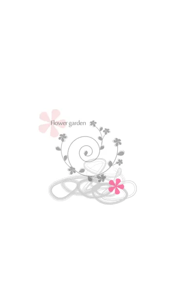[LINE着せ替え] artwork_Flower gardenの画像1