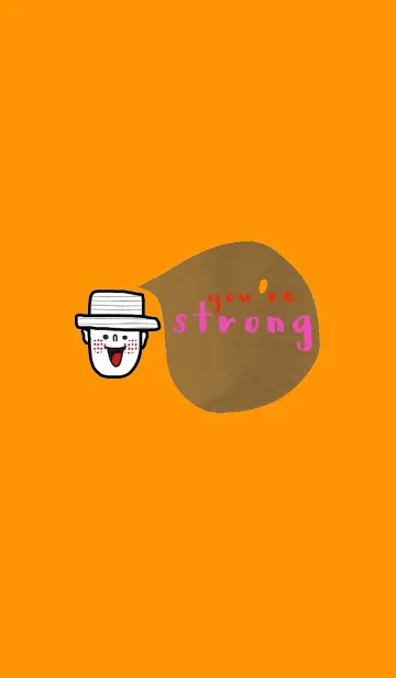 [LINE着せ替え] Oh Somchai, Stay strong and move on.の画像1