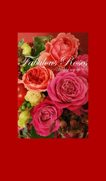 [LINE着せ替え] Fabulous Rosesの画像1