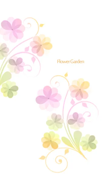 [LINE着せ替え] artwork_Flower garden2の画像1