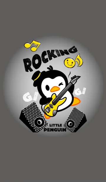 [LINE着せ替え] リトルペンギンジジ〜ロックの画像1