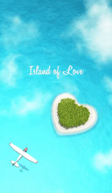 [LINE着せ替え] Island of Loveの画像1