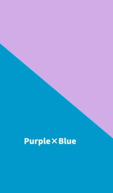 Purple × Blueの着せ替えメイン画像