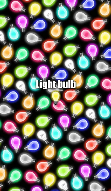 [LINE着せ替え] Light bulb -Colorful-の画像1