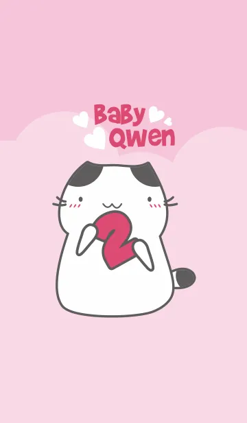 [LINE着せ替え] Baby Qwen 2の画像1
