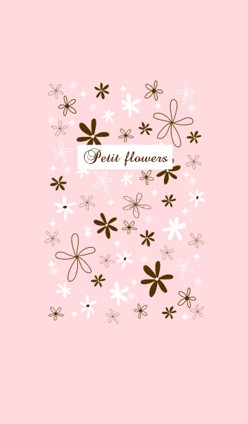 [LINE着せ替え] Petit flowers*pinkの画像1