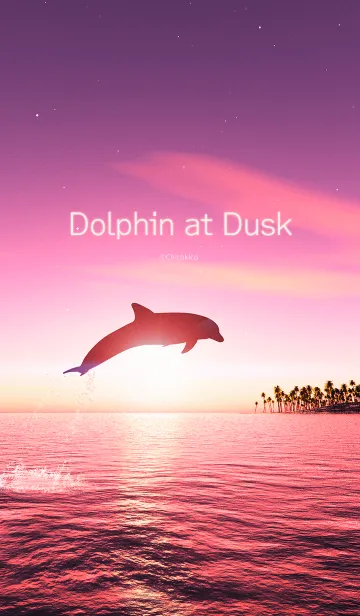 [LINE着せ替え] Dolphin at Duskの画像1