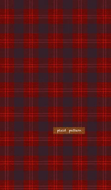 [LINE着せ替え] plaid pattern 2の画像1