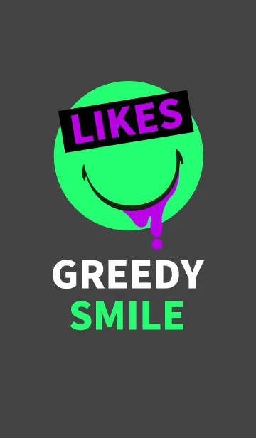 [LINE着せ替え] グリーディ スマイル スタイル 3の画像1