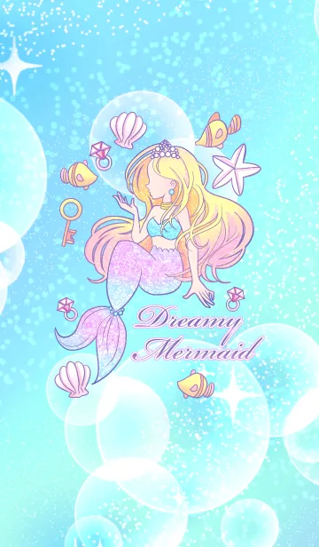 [LINE着せ替え] Dreamy Mermaidの画像1