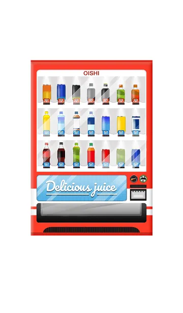 自動販売機の着せ替えメイン画像