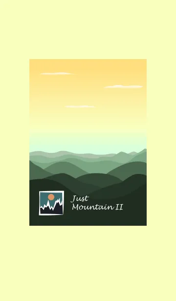 [LINE着せ替え] Just Mountain IIの画像1