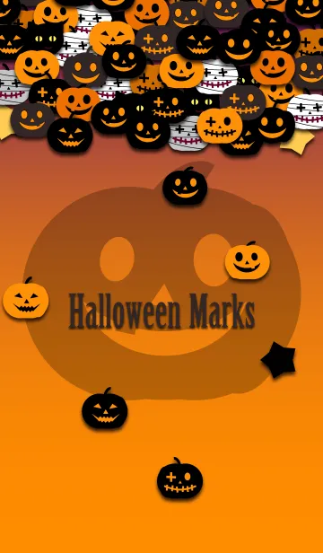 [LINE着せ替え] Halloween Marksの画像1