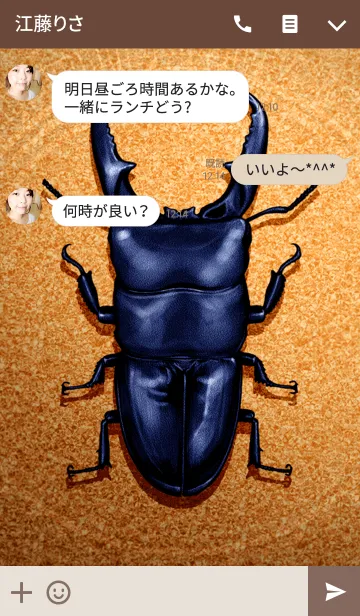 [LINE着せ替え] クワガタ魂の画像3