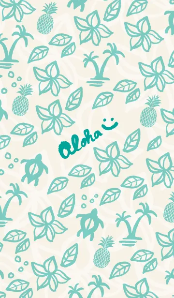 [LINE着せ替え] にこアロハ7の画像1