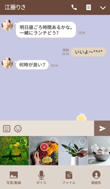 [LINE着せ替え] rabbit staring-88の画像4