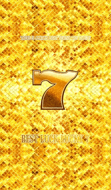 [LINE着せ替え] 最強幸運 ラッキー7の画像1