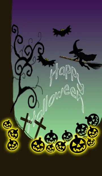 [LINE着せ替え] Happy Halloween #5-1の画像1