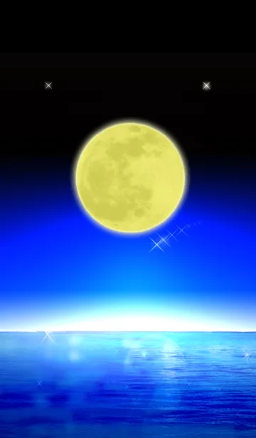 [LINE着せ替え] Full moon powerの画像1