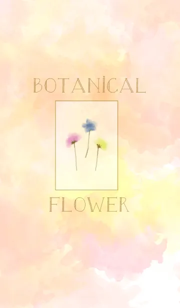 [LINE着せ替え] BOTANICAL FLOWERの画像1