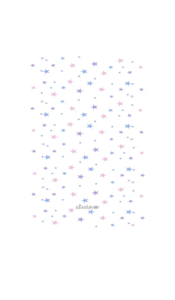 3colors Stars ＆ Heartの着せ替えメイン画像