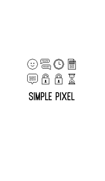 SIMPLE PIXEL.の着せ替えメイン画像
