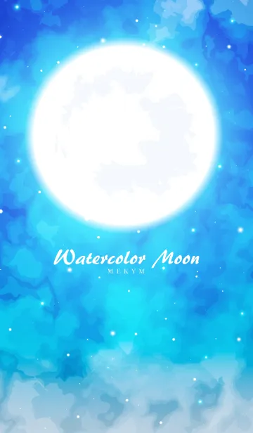 Watercolor Moonの着せ替えメイン画像