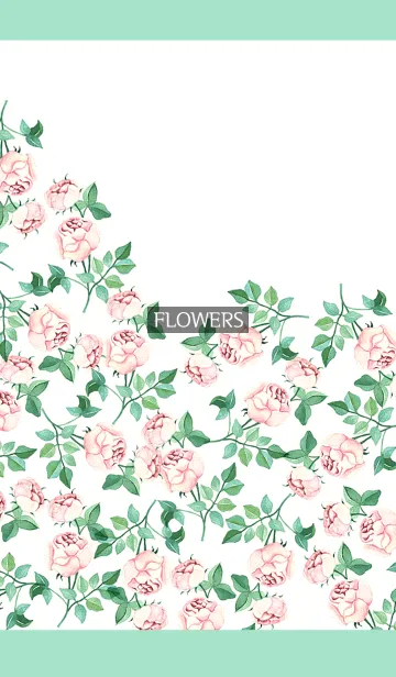[LINE着せ替え] water color flowers_319の画像1
