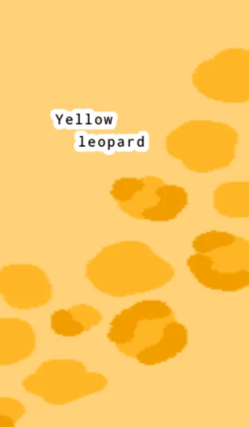 [LINE着せ替え] Leopard Yellow Leopardの画像1