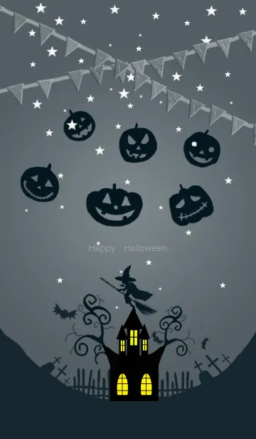 [LINE着せ替え] Happy Halloween #4-1の画像1