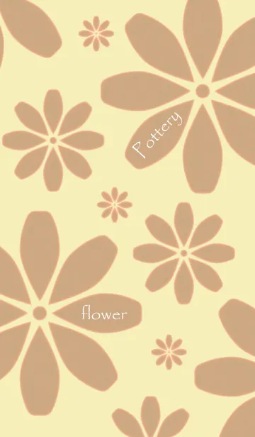 [LINE着せ替え] Pottery flowerの画像1