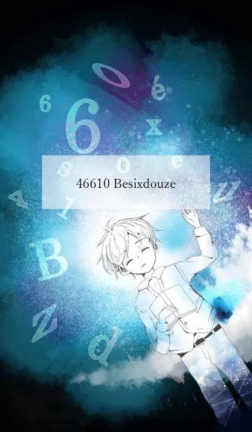 [LINE着せ替え] 46610 Besixdouze.の画像1