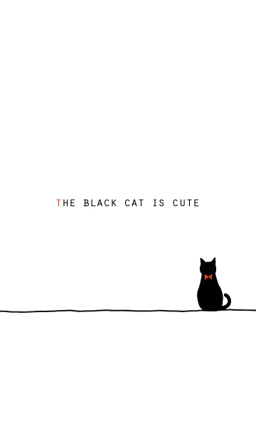 黒猫＊シンプルの着せ替えメイン画像