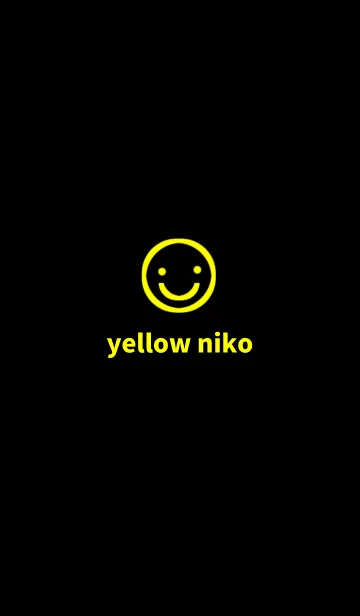 [LINE着せ替え] yellow nikoの画像1