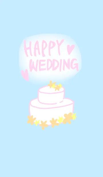 [LINE着せ替え] HAPPY WEDDING ＆ JUST MARRIEDの画像1