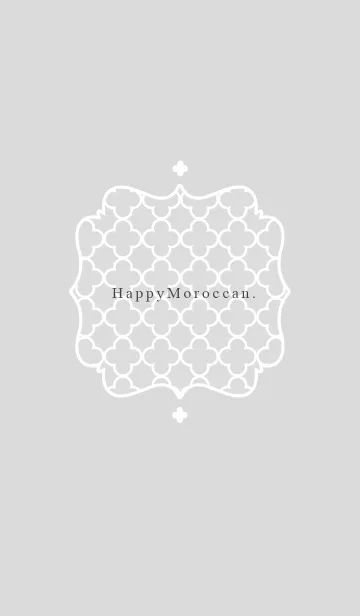 [LINE着せ替え] モノトーン＆モロッカンの画像1