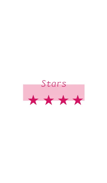 [LINE着せ替え] Pink-Pink-Starsの画像1