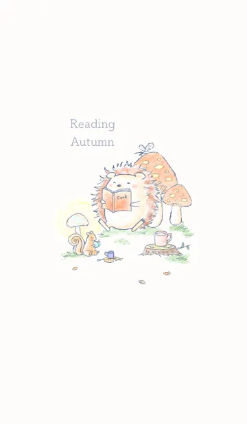 [LINE着せ替え] Reading Autumnの画像1